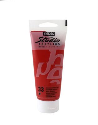 Pebeo Studıo Akrilik Boya 100 Ml Cadmium Red