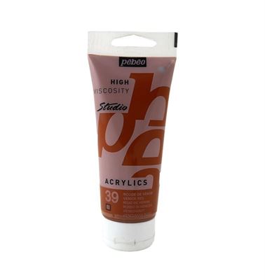 Pebeo Studio Akrilik Boya 100 Ml Venice Red-1