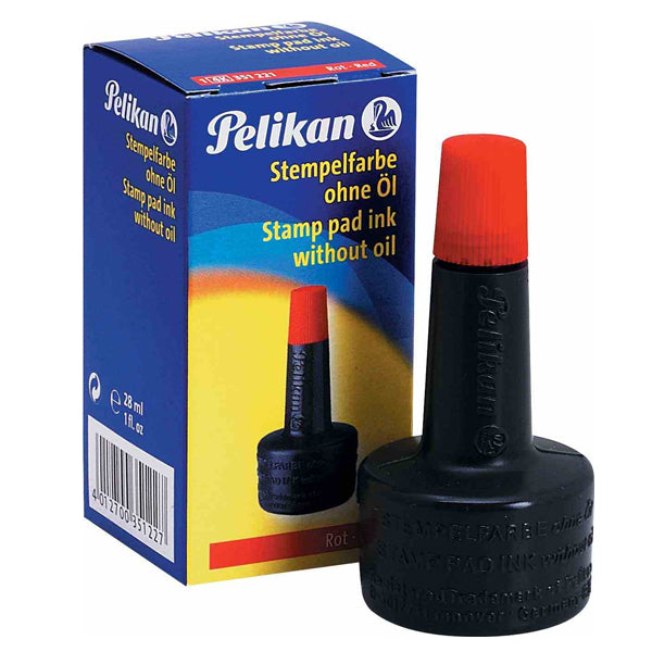 Pelikan Stampa Mürekkebi Kırmızı 30 Cc Adet-1