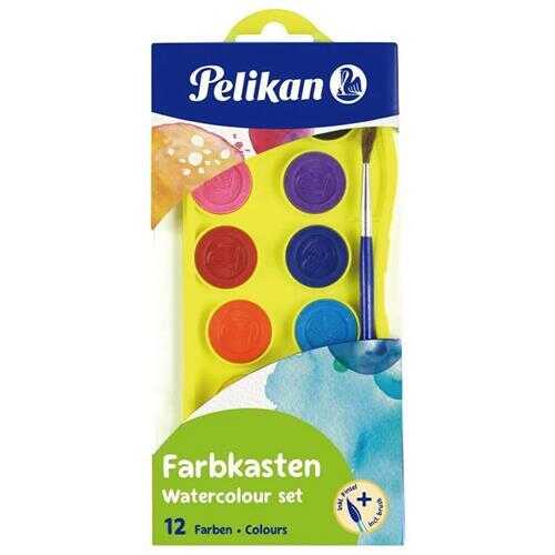 Pelikan Sulu Boya Küçük Boy 12 Renk-1