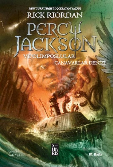 Percy Jackson ve Olimposlular 2 Canavarlar Denizi XLibris-1