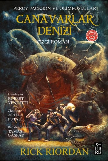 Percy Jackson ve Olimposlular Canavarlar Denizi - Çizgi Roman Xlibris