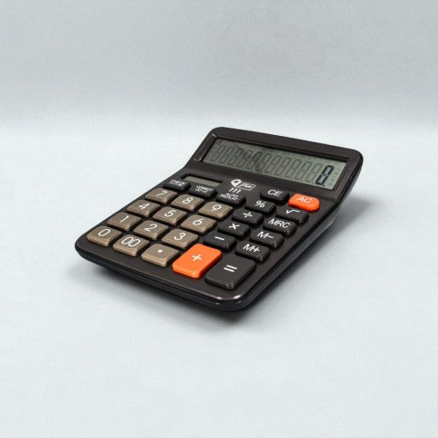 Pin Masa Üstü Hesap Makinesi 12 Hane Siyah 111-1