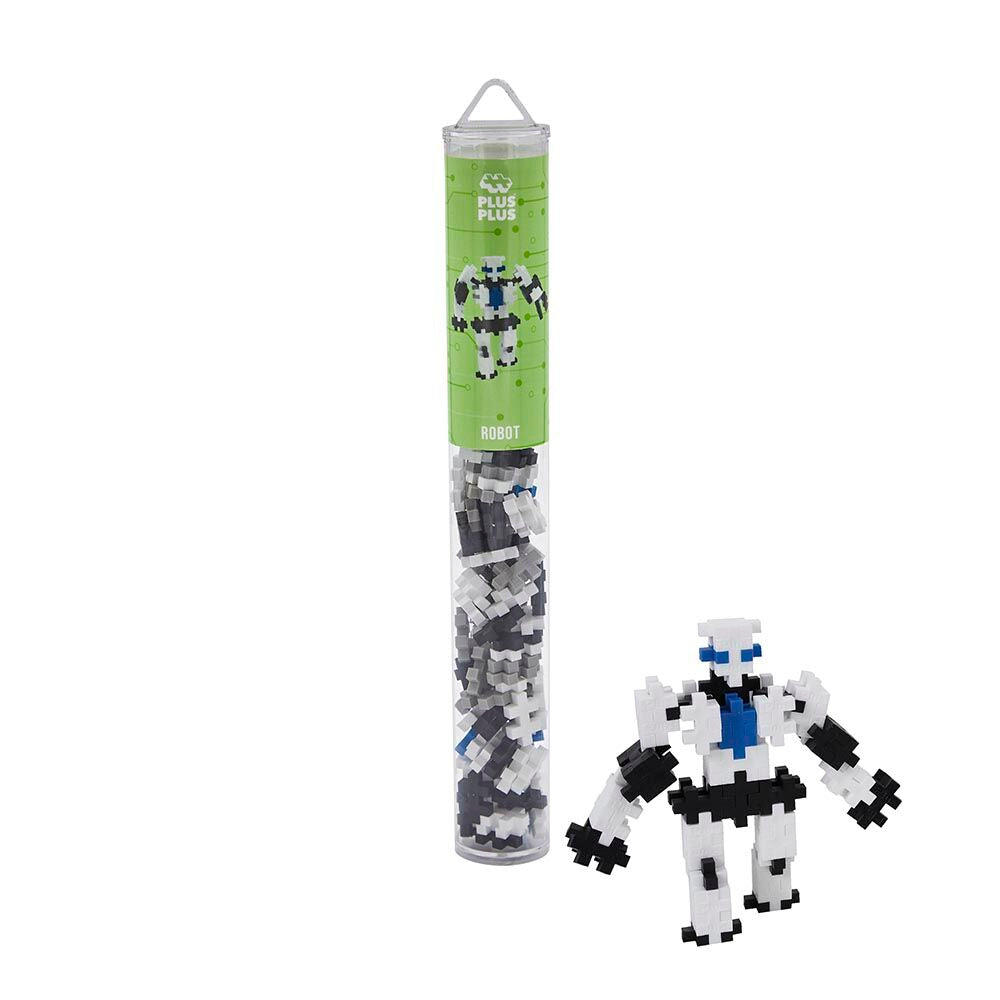 Plus-Plus Basic Tube Robot 100 Pieces-1
