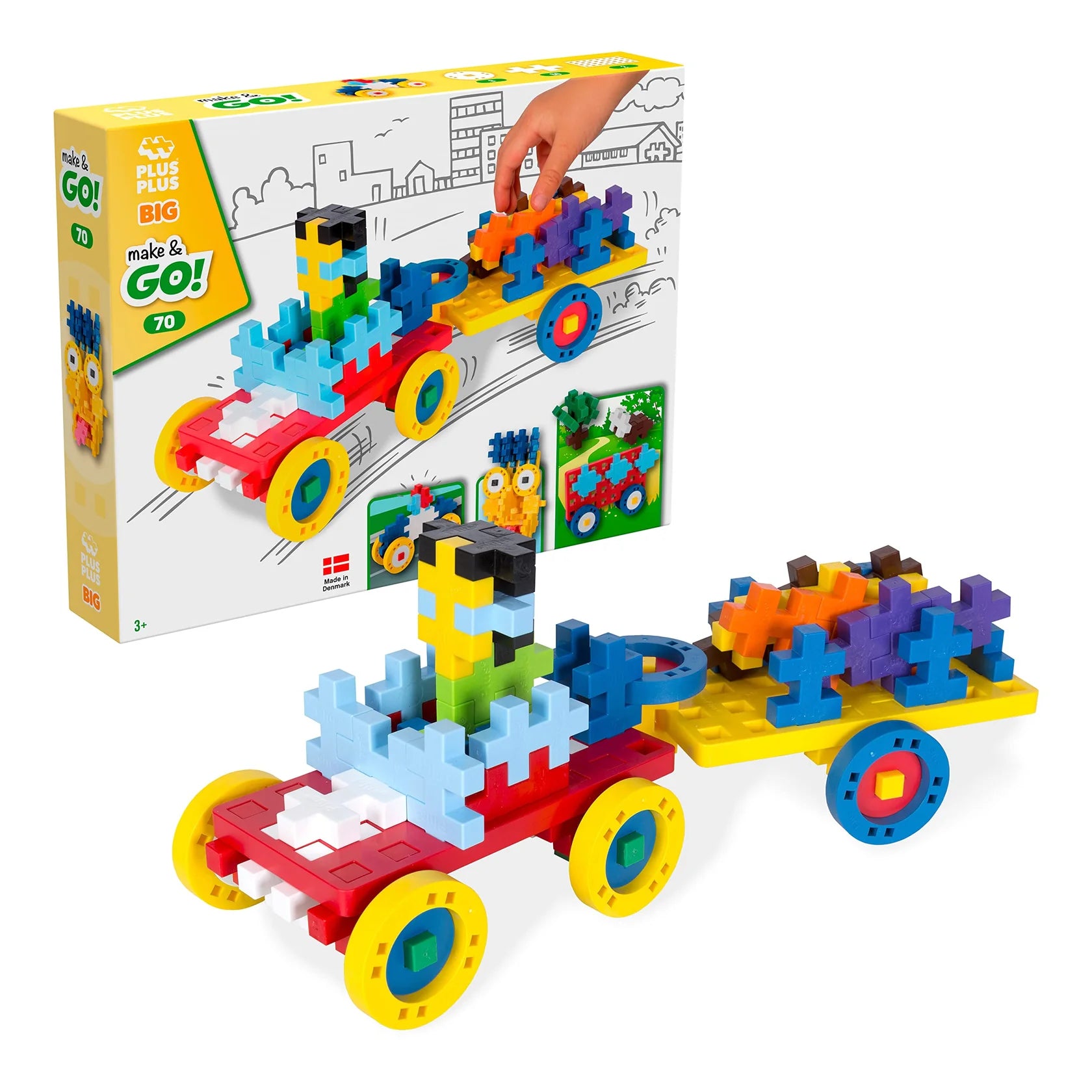 Plus-plus Bıg Make & Go! 70 Adet-4