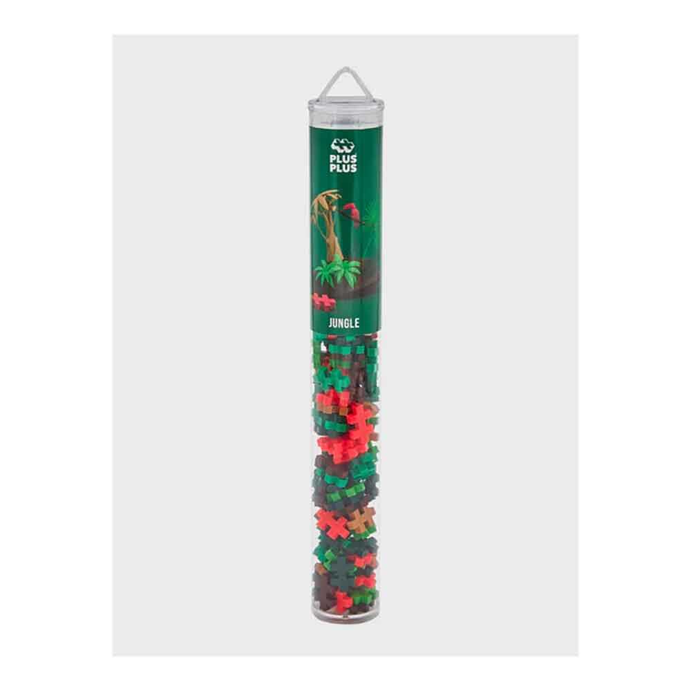 Plus-Plus Jungle Mix Tube 100pcs PP4266-1