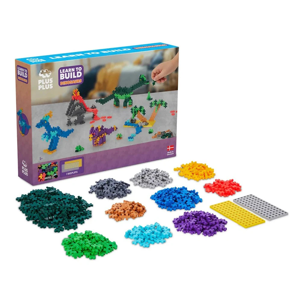 Plus-plus Learn To Buıld Dınosaurs Adet-3