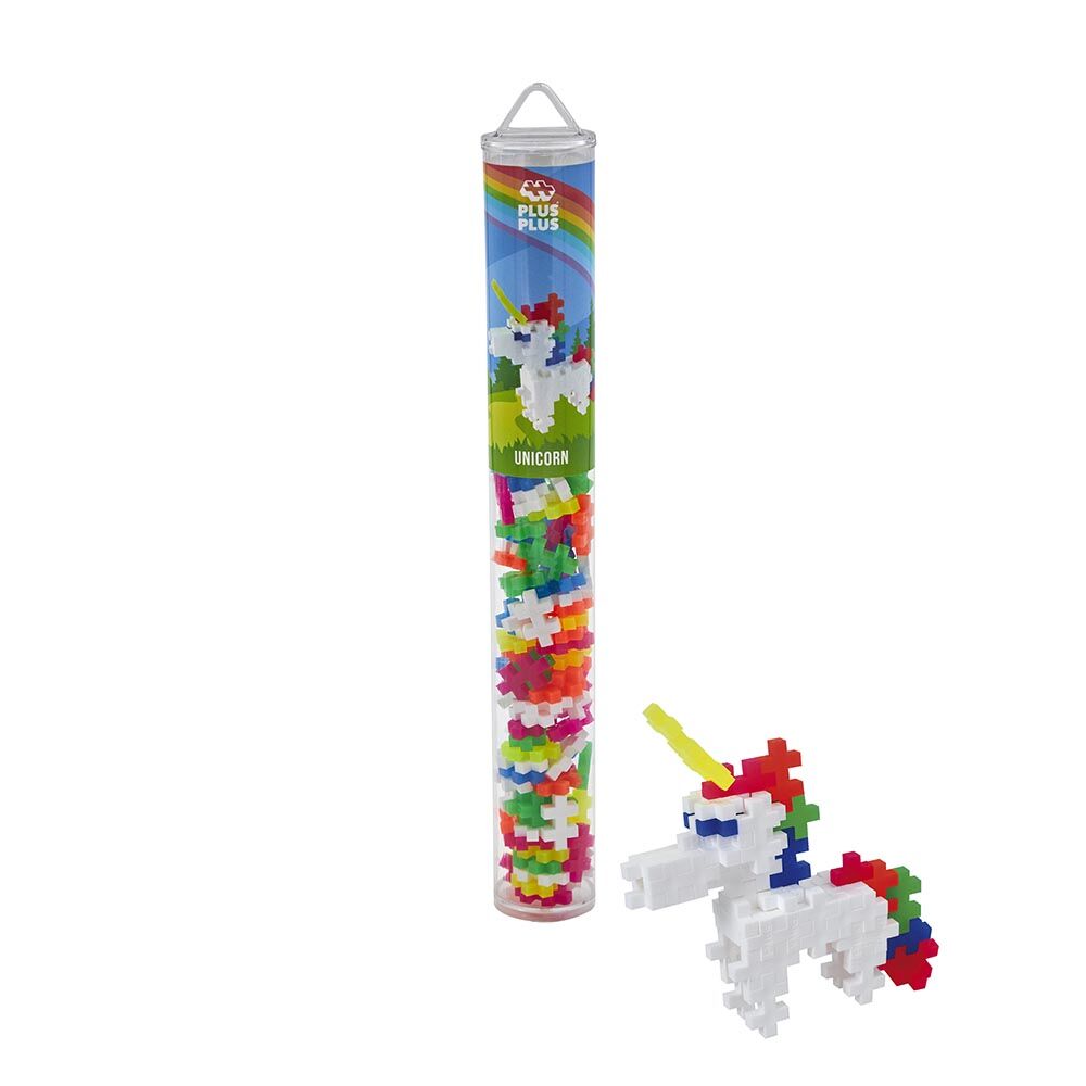 Plus-Plus Neon Tube Unicorn 100 Pieces-1
