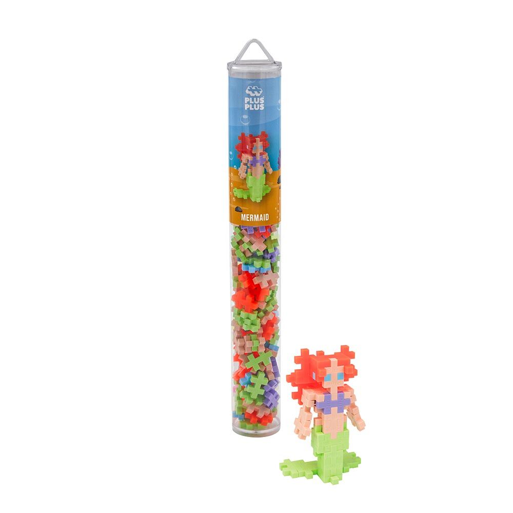 Plus-Plus Pastel Mermaid 100 Tube-1