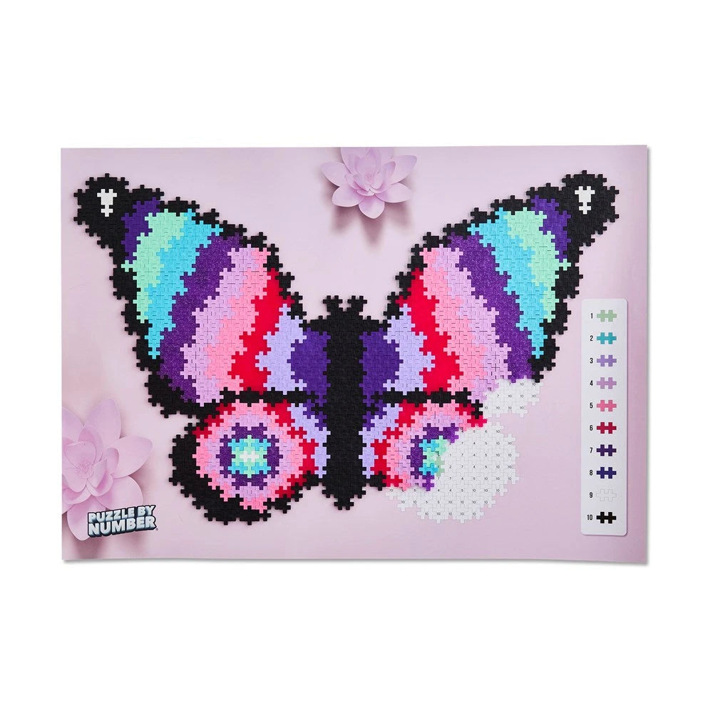 Plus-plus Puzzle By Number Butterfly 800pcs PP-3915-2