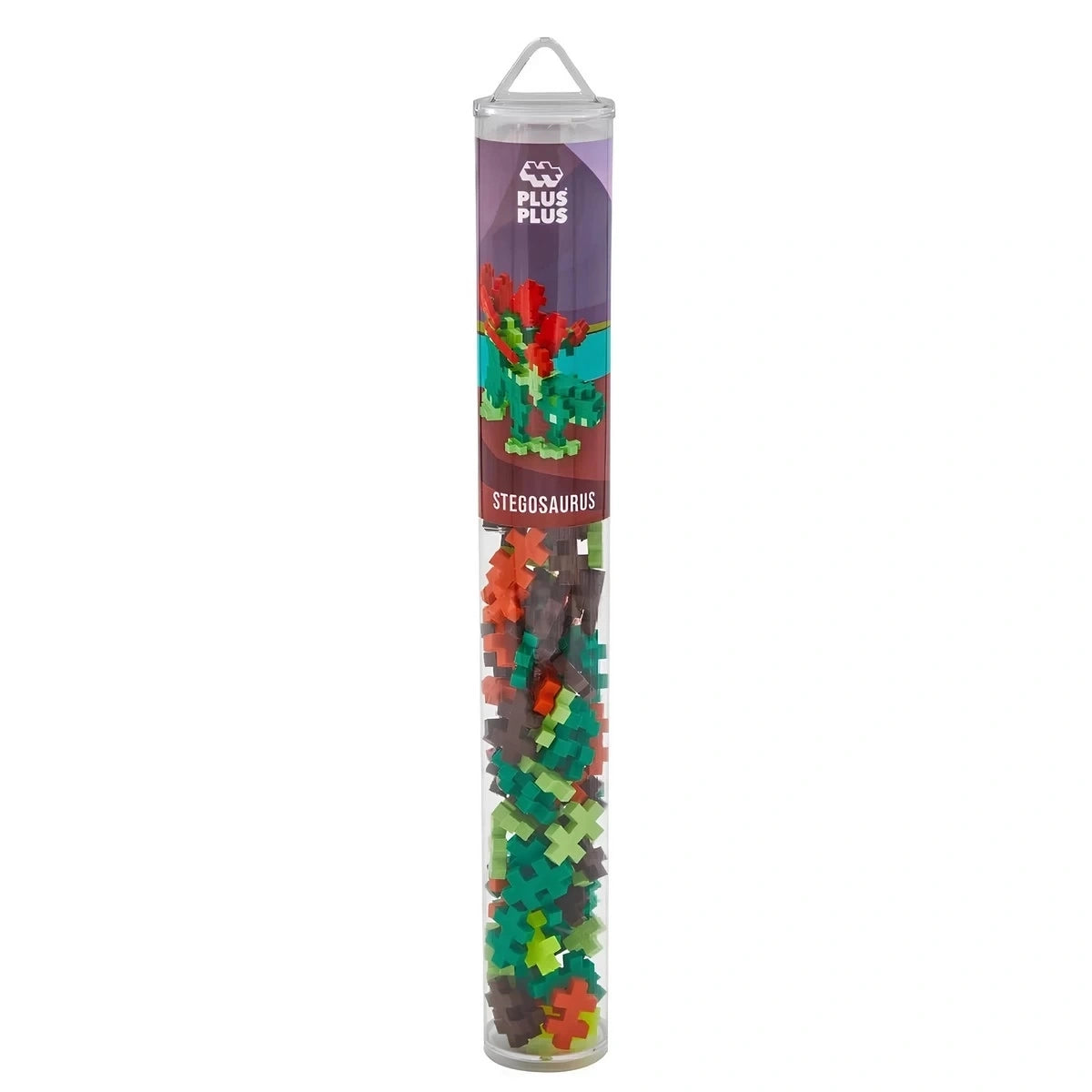 Plus-Plus Stegosaurus / 100 Pcs Tube Pp-4093-3