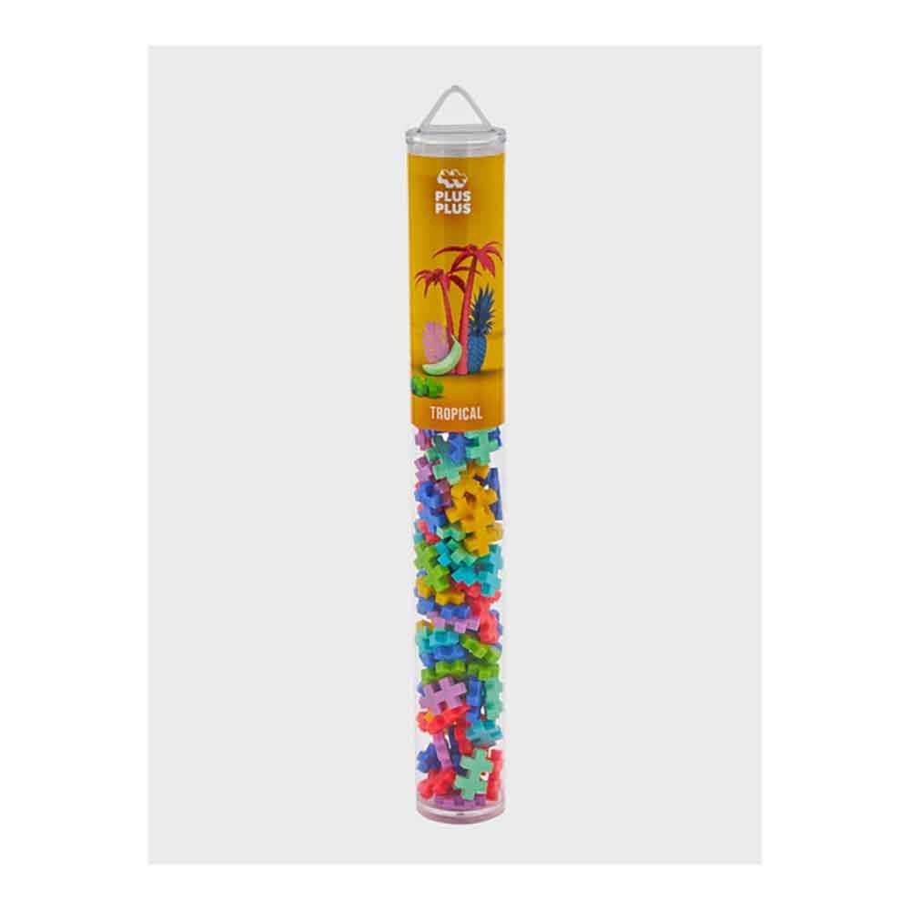Plus-Plus Tropical Mix Tube 100pcs PP4264-2