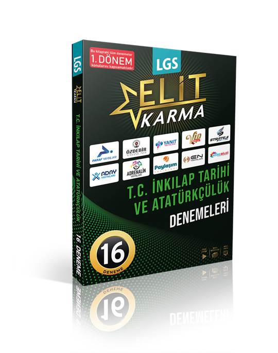 PRF Yayınları Elit Karma 8. Sınıf İnkılap Tarihi 16 Lı Deneme 1. Dönem-1