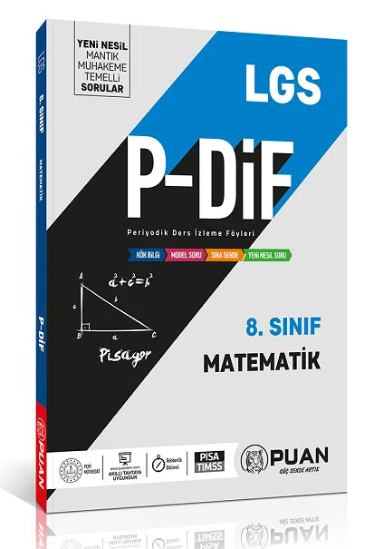 Puan Yayınları 8. Sınıf LGS Matematik PDİF Konu Anlatım Föyleri