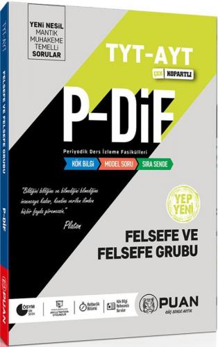 Puan Yayınları TYT AYT Felsefe ve Felsefe Grubu PDİF Konu Anlatım Fasikülleri