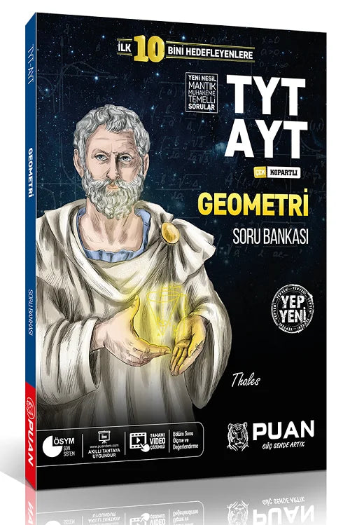 Puan Yayınları TYT AYT Geometri Zor Soru Bankası