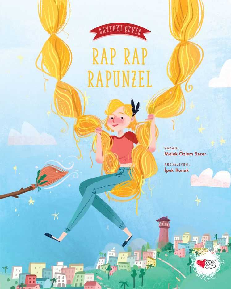 Rap Rap Rapunzel Sayfayı Çevir - (Karton Kapak)