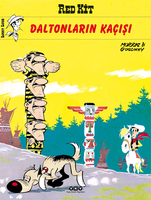 Red Kit Daltonların Kaçışı Yapı Kredi Yayınları-1