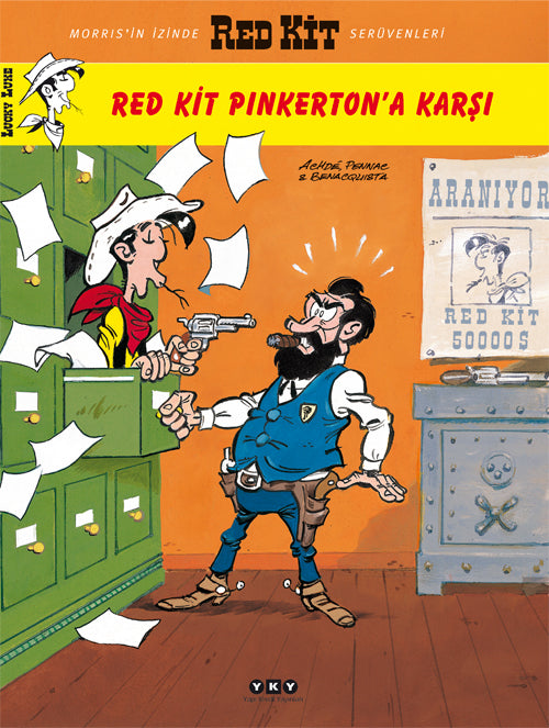 Red Kit Pinkertona Karşı Red Kit 38 Yapı Kredi Yayınları-1