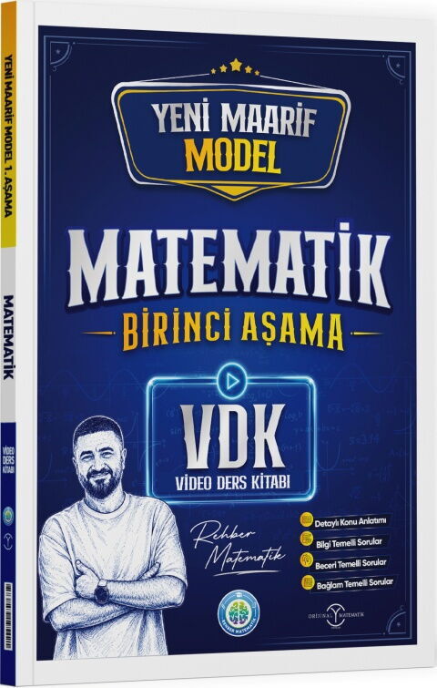 Rehber Matematik Maarif 1. Aşama Matematik Video Ders Kitabı-1