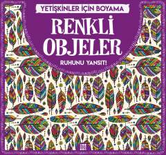 Renkli Objeler Yetişkinler İçin Boyama Gizem Ulaş Dokuz Yayınları