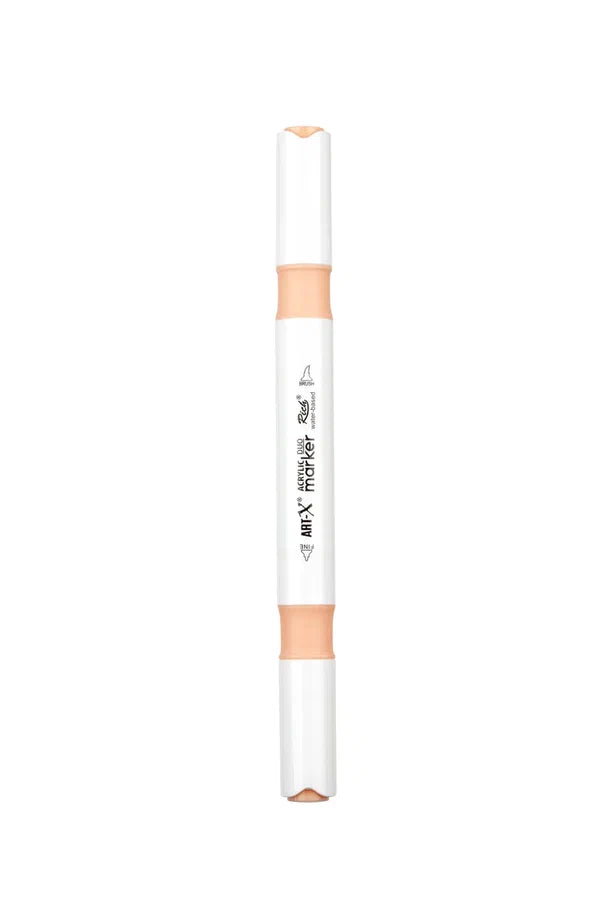 Rich Art-X Acrylic Duo Marker Çift Uçlu Su Bazlı Boyama Kalemi No:145 Ten Rengi-2