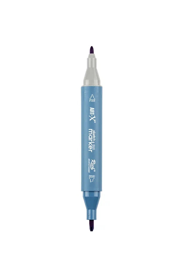 Rich Art-X Sketch Marker Duo Çift Uçlu Marker Kalem 072 Navy Blue