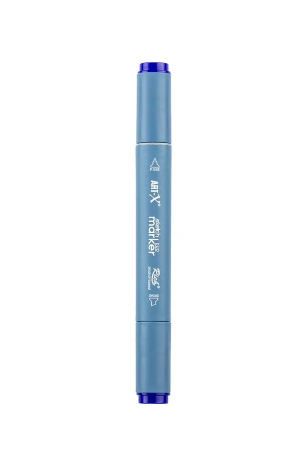 Rich Art-X Sketch Marker Duo Çift Uçlu Marker Kalem 072 Navy Blue