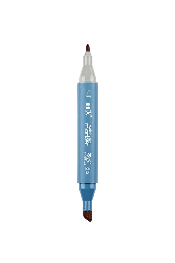Rich Art-X Sketch Marker Duo Çift Uçlu Marker Kalem 126 Golden Brown