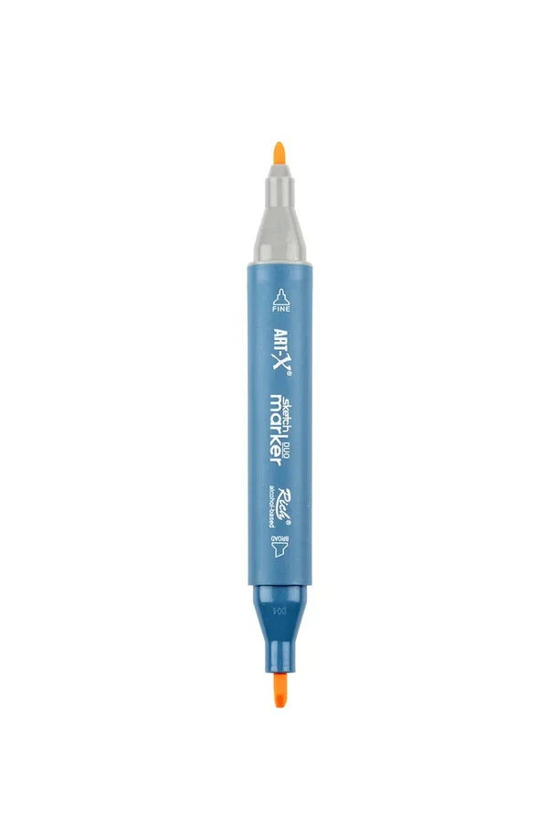 Rich Art-X Sketch Marker Duo Çift Uçlu Marker Kalem 142 Fresh Yellow-1