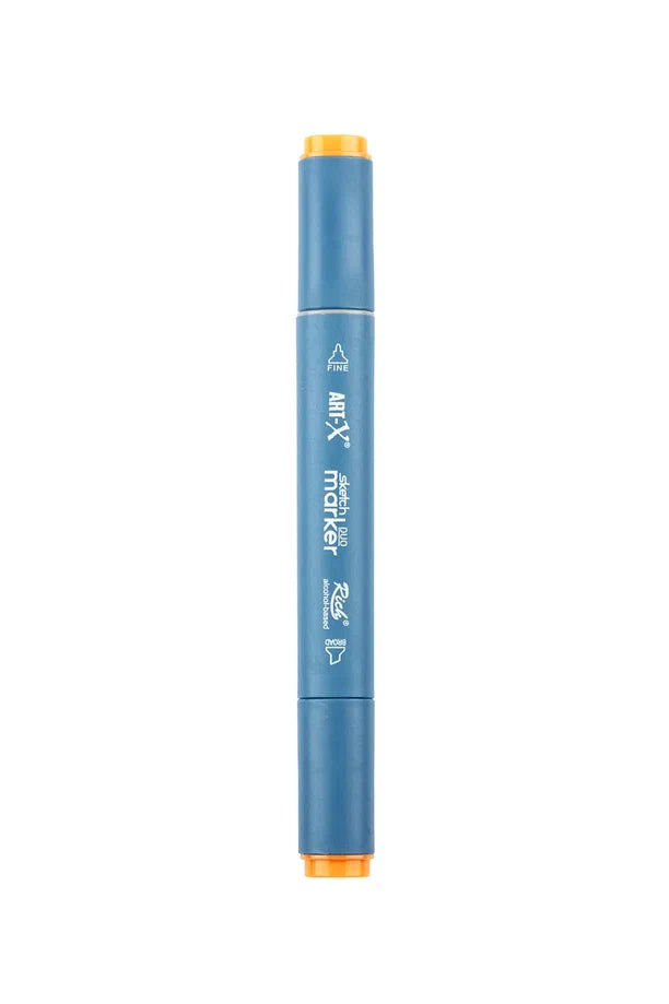 Rich Art-X Sketch Marker Duo Çift Uçlu Marker Kalem 150 Marigold-2