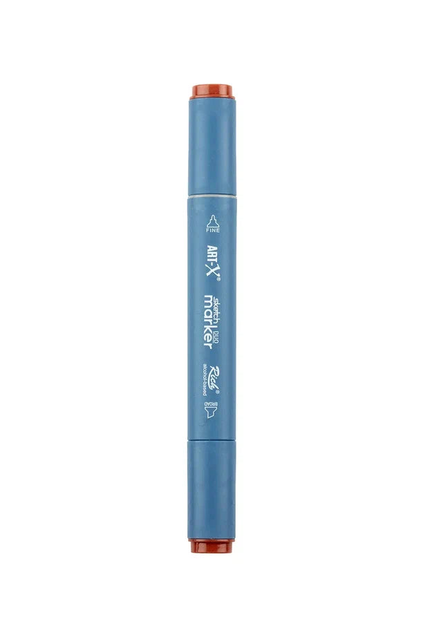 Rich Art-X Sketch Marker Duo Çift Uçlu Marker Kalem 174 Brick Brown