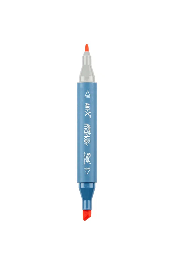 Rich Art-X Sketch Marker Duo Çift Uçlu Marker Kalem 1775 Melon Pink