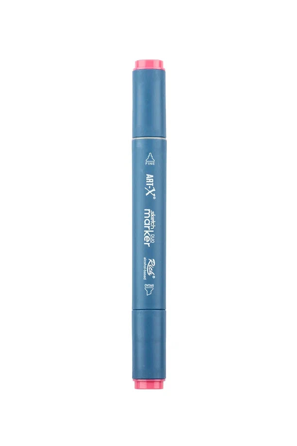 Rich Art-X Sketch Marker Duo Çift Uçlu Marker Kalem 1775 Melon Pink