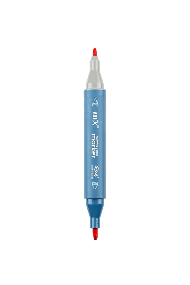 Rich Art-X Sketch Marker Duo Çift Uçlu Marker Kalem 205 Pale Red
