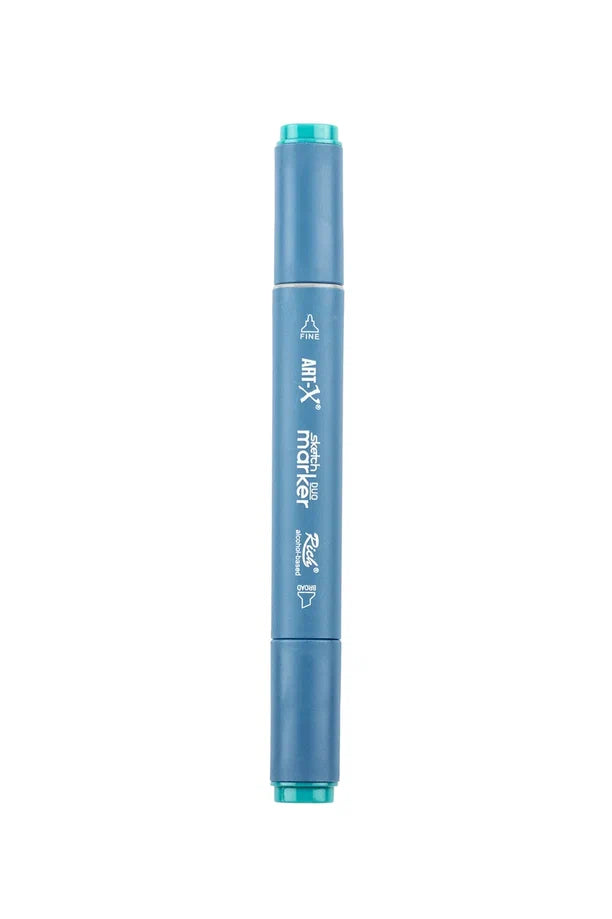 Rich Art-X Sketch Marker Duo Çift Uçlu Marker Kalem 2233 Flax Blue
