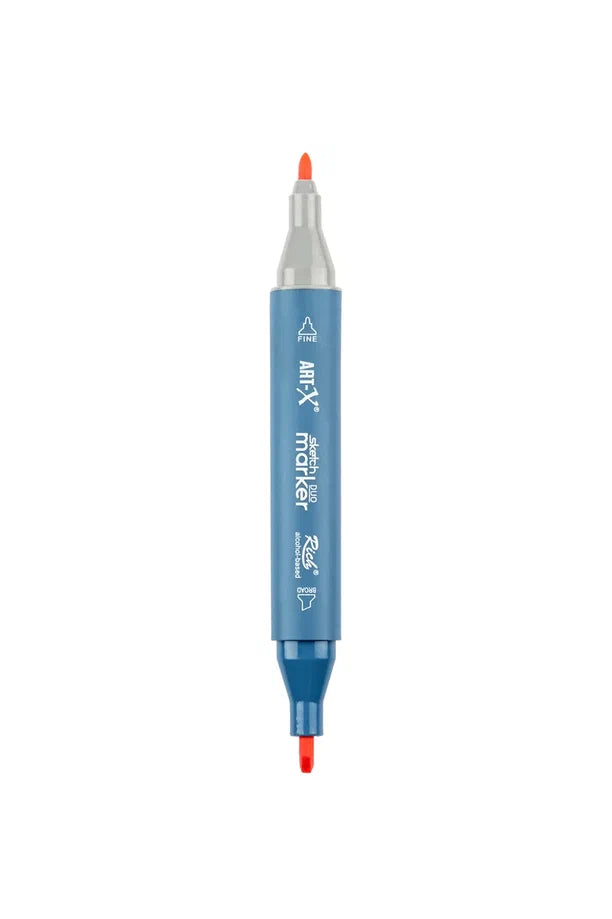 Rich Art-X Sketch Marker Duo Çift Uçlu Marker Kalem 230 Pink-1