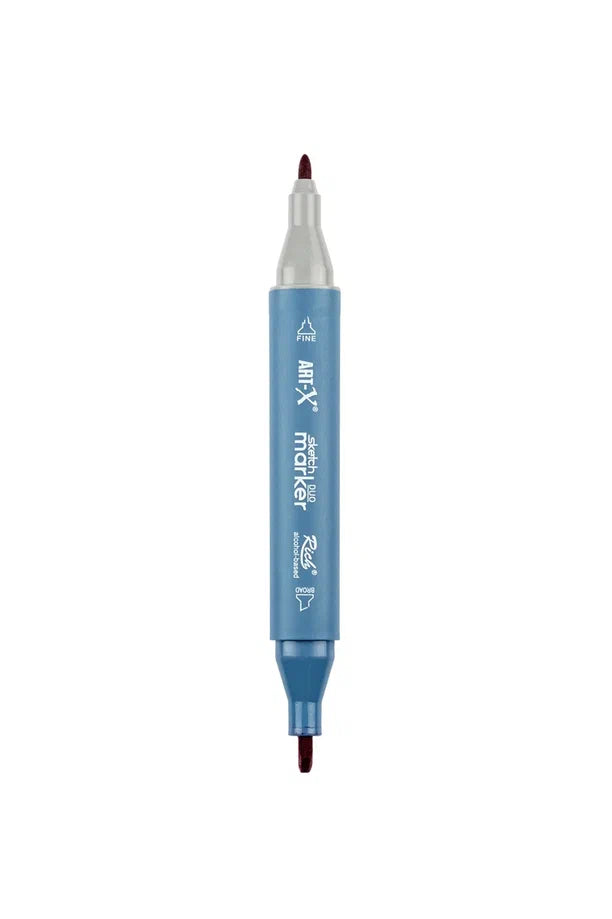 Rich Art-X Sketch Marker Duo Çift Uçlu Marker Kalem 234 Magenta-1