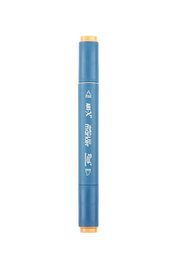 Rich Art-X Sketch Marker Duo Çift Uçlu Marker Kalem 2467 Raspberry Brown