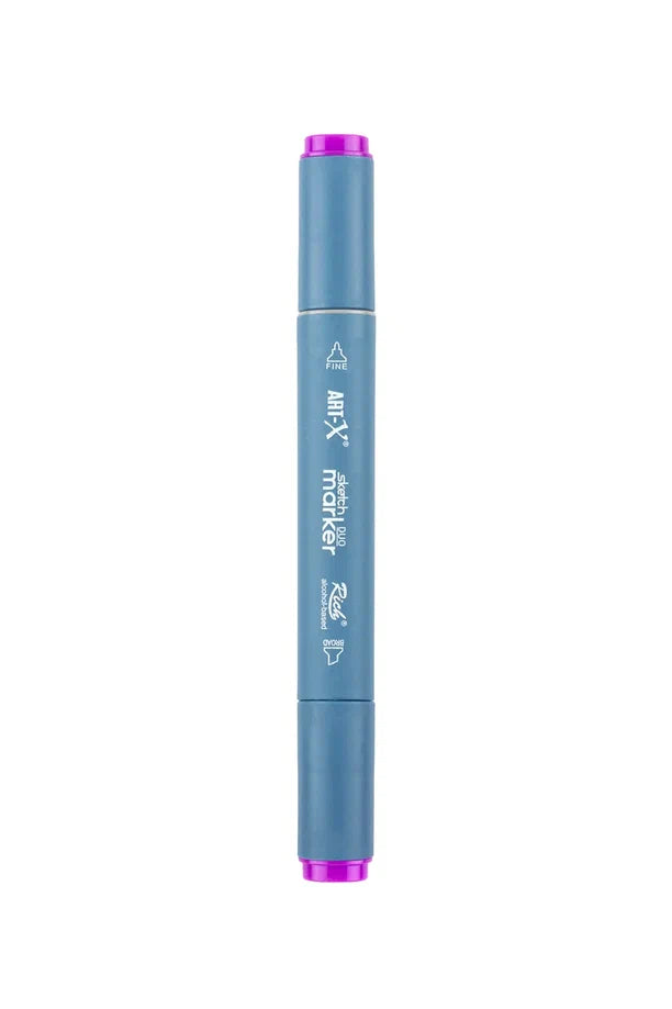 Rich Art-X Sketch Marker Duo Çift Uçlu Marker Kalem 2582 Lilac-2