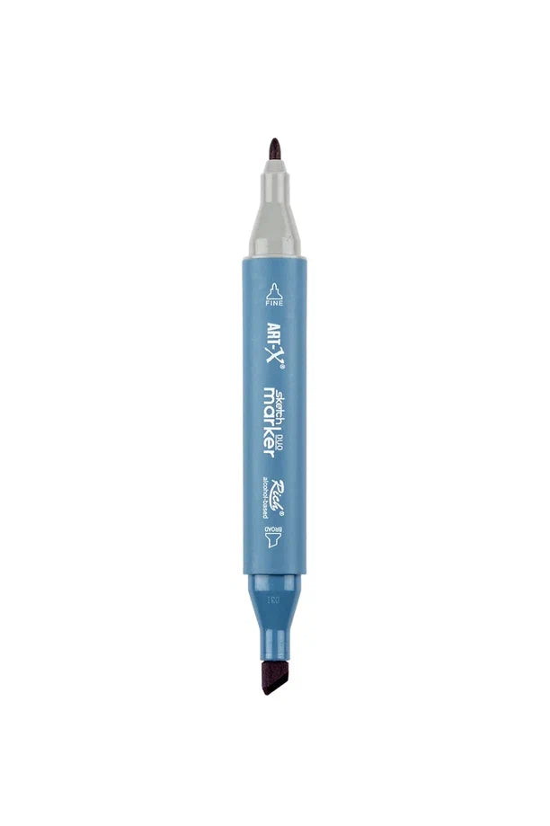Rich Art-X Sketch Marker Duo Çift Uçlu Marker Kalem 267 Violet-1