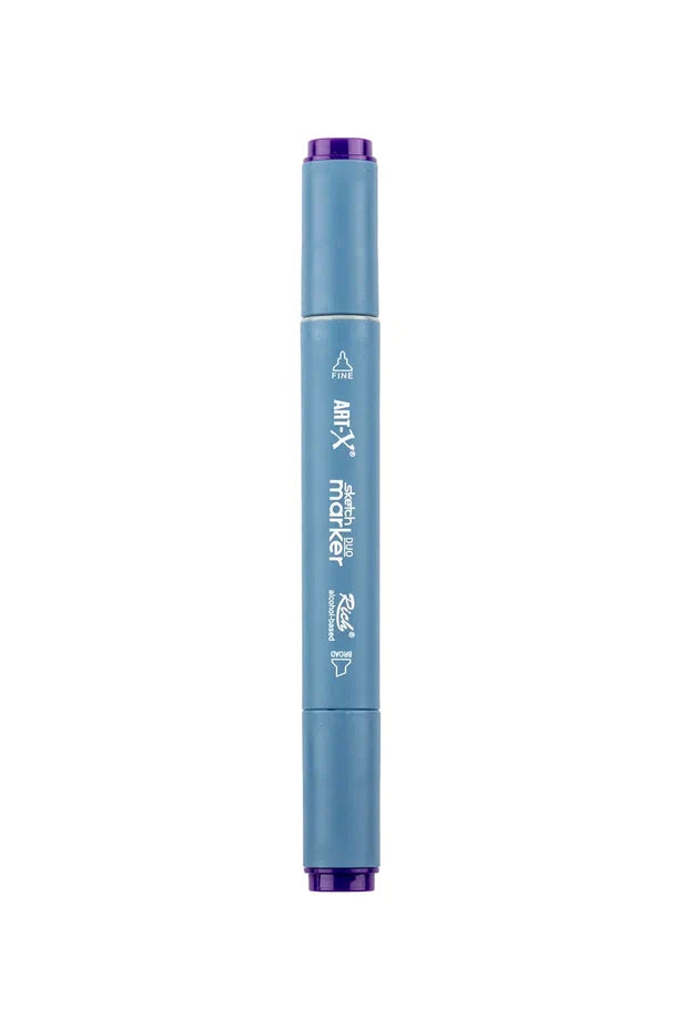Rich Art-X Sketch Marker Duo Çift Uçlu Marker Kalem 268 Purple