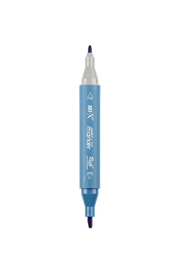 Rich Art-X Sketch Marker Duo Çift Uçlu Marker Kalem 271 Levander