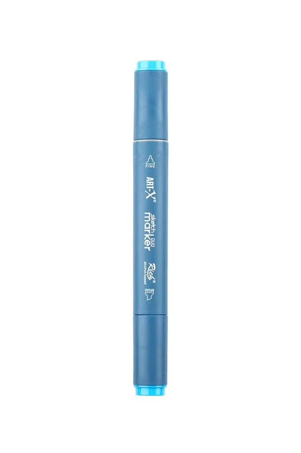 Rich Art-X Sketch Marker Duo Çift Uçlu Marker Kalem 298 Doll Blue