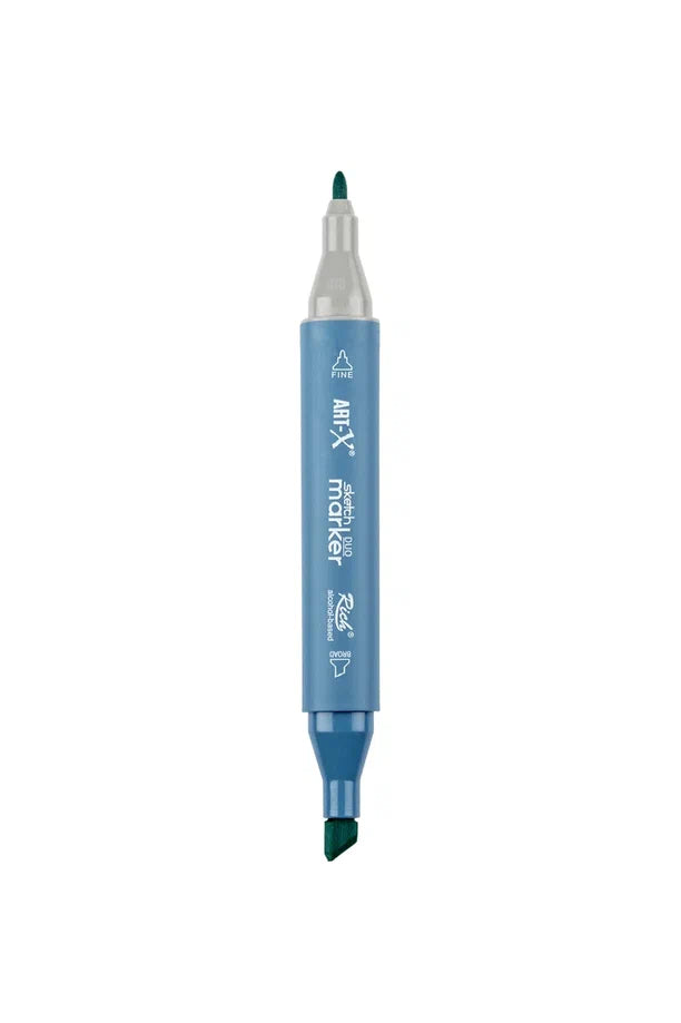 Rich Art-X Sketch Marker Duo Çift Uçlu Marker Kalem 319 Water Blue-1