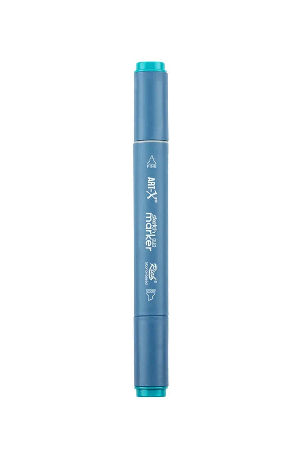 Rich Art-X Sketch Marker Duo Çift Uçlu Marker Kalem 319 Water Blue-2