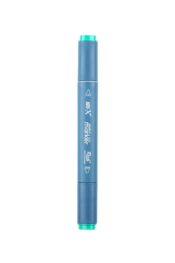 Rich Art-X Sketch Marker Duo Çift Uçlu Marker Kalem 333 Bluish Green-2