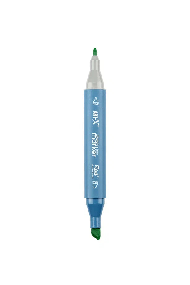 Rich Art-X Sketch Marker Duo Çift Uçlu Marker Kalem 353 Aqua Green-1