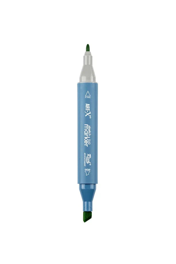 Rich Art-X Sketch Marker Duo Çift Uçlu Marker Kalem 358 Light Misty Green