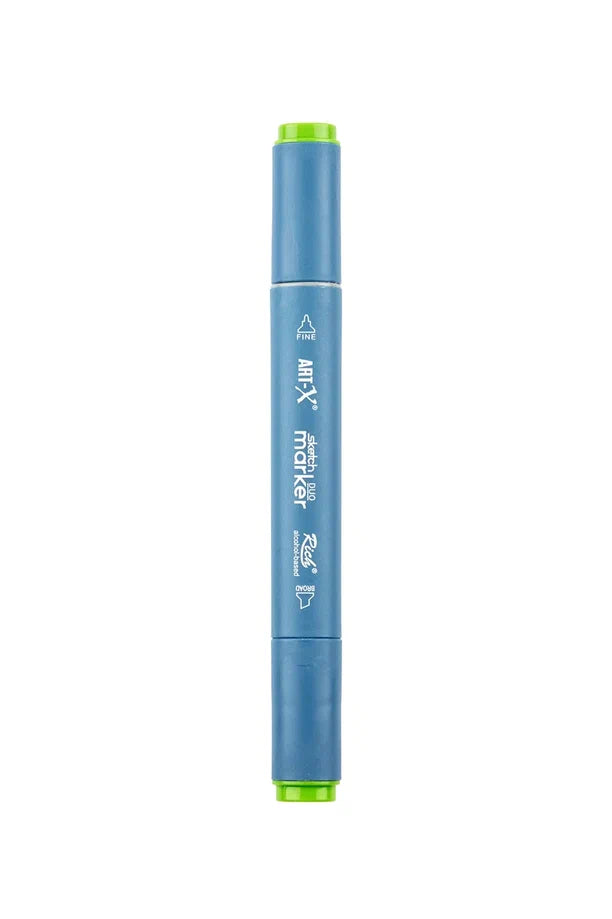 Rich Art-X Sketch Marker Duo Çift Uçlu Marker Kalem 358 Light Misty Green